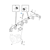 SCHRAUBE - M10X90 - KRÜMMER-TURBO DC09/13