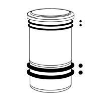 DICHTUNGSRINGSATZ - Ø 128 - LAUFBUCHSE