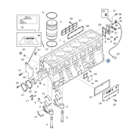 ZYLINDERBLOCK - DC12 54A Ø127