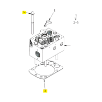 ZYLINDERKOPF - MONTAGESATZ DOOSAN 4V