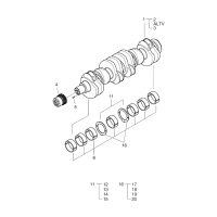 MOTOR DOOSAN - PU126TI - EDIPA