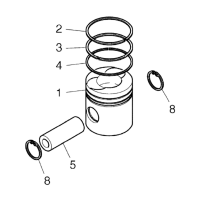 MOTOR DOOSAN - PU126TI - EDIPA