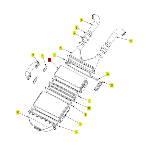 ZWISCHENKÜHLER - GV18/22 - 41│09 ⇒ 9,3 m²