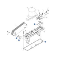 DICHTSATZ - ÖLKÜHLER SCANIA - DC16
