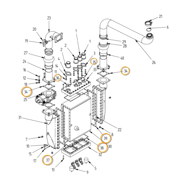 MONTAGESATZ - WLLK BGA 136