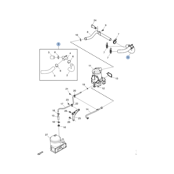 SCHLAUCH - ASSY