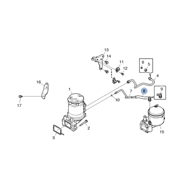 SCHLAUCH - VERBINDER - IØ 10 L=65 mm