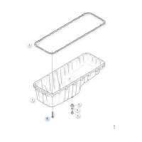 SCHRAUBE - M8X60 (10.9) - ÖLWANNE