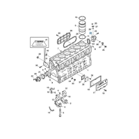 FLANSCHROHR - KÜHLWASSER DC12